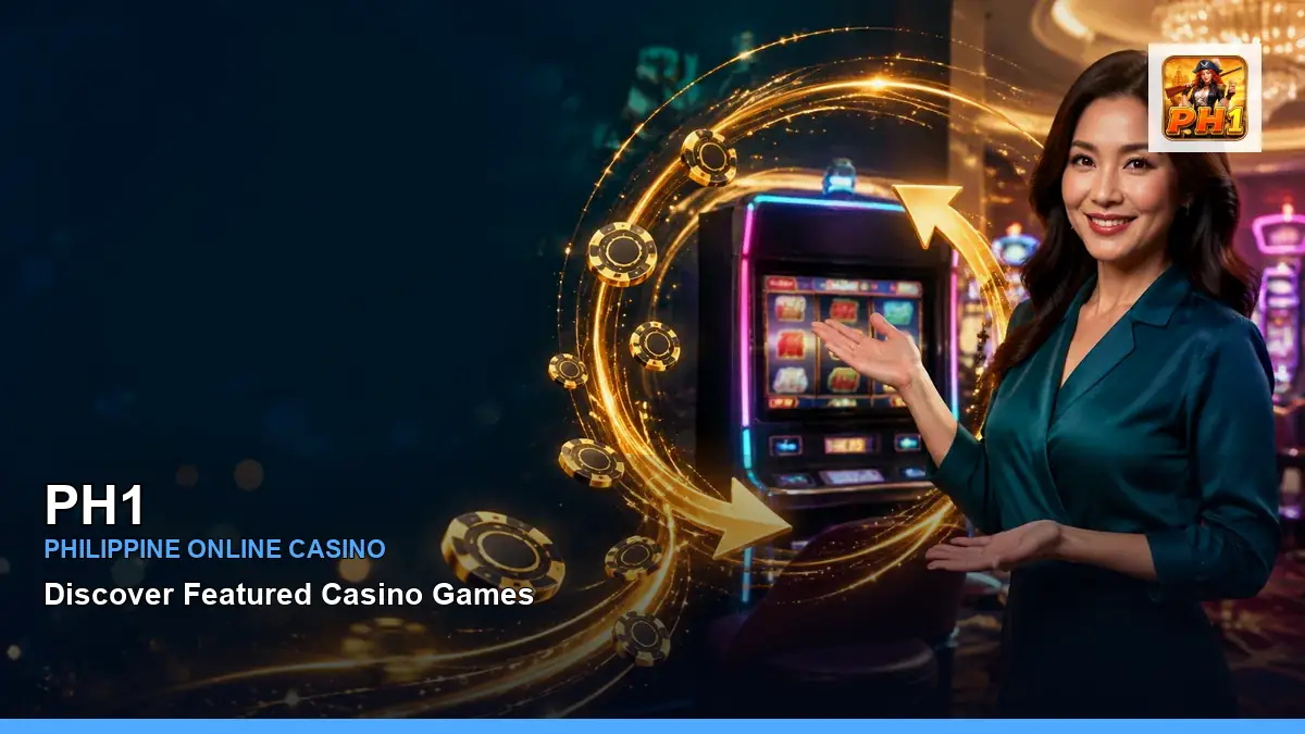 PH1 online casino and slot games for Philippine players