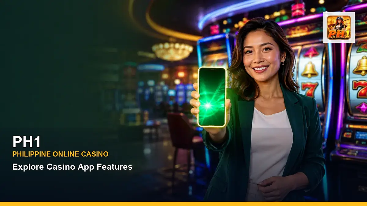 PH1 mobile casino games and rewards overview for Philippine players with featured game highlights